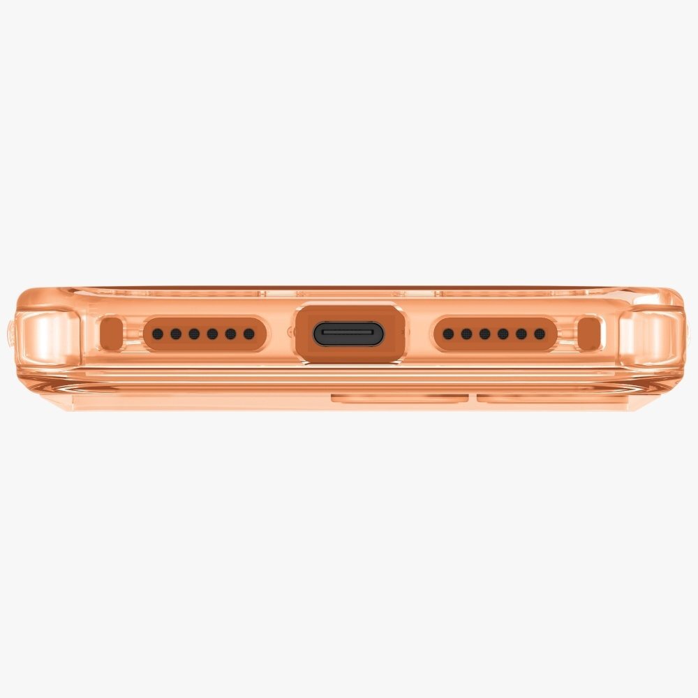 iPhone 17 Pro Max Uniq LifePro Xtreme MagClick Charging dėklas – oranžinis 3