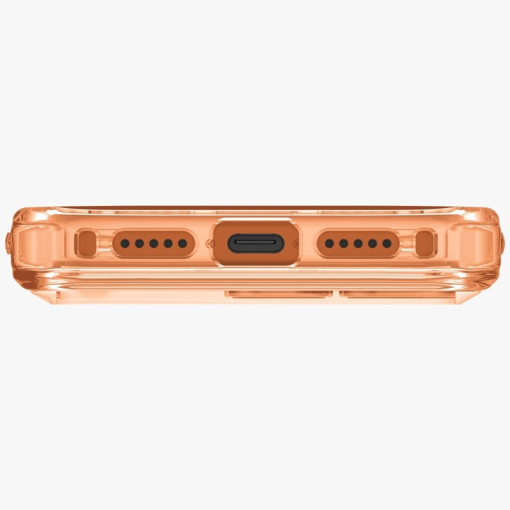 iPhone 17 Pro Uniq LifePro Xtreme MagClick Charging dėklas – oranžinis 3