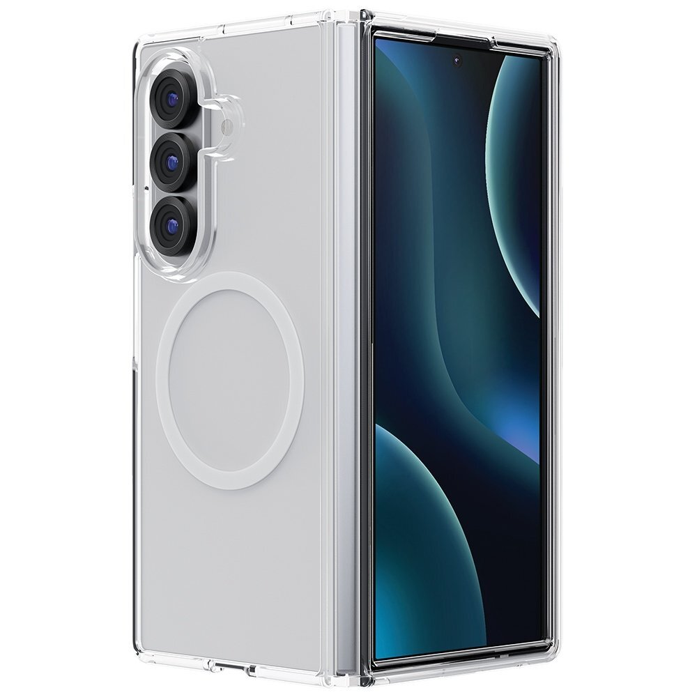 Samsung Galaxy Z Fold 7 dėklas Uniq LifePro Xtreme Magclick Charging - skaidrus