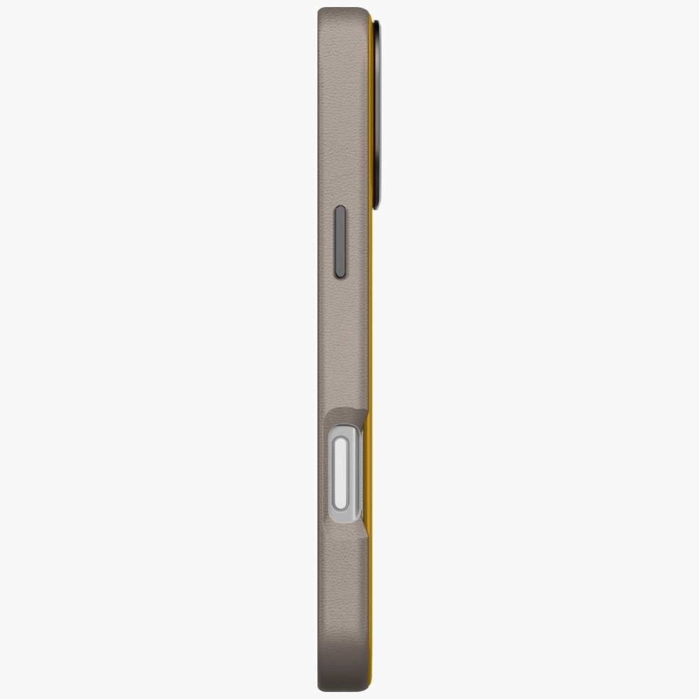 iPhone 17 Pro Max dėklas Uniq Lyden DS Magclick Charging – geltonai pilkas 2 iPhone 17 Pro Max dėklas Uniq Lyden DS Magclick Charging – geltonai pilkas 2