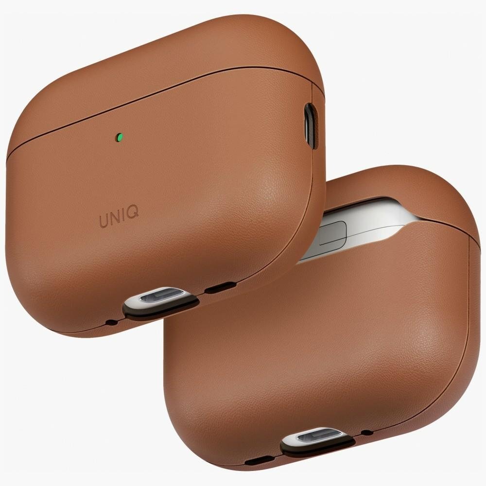 AirPods Pro 3 Uniq Lyden Vex dėklas – rudas AirPods Pro 3 Uniq Lyden Vex dėklas – rudas