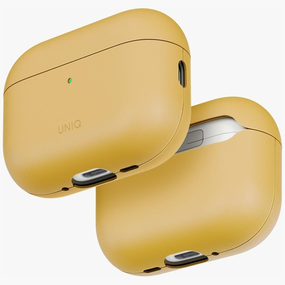 AirPods Pro 3 Uniq Lyden Vex dėklas – geltonas