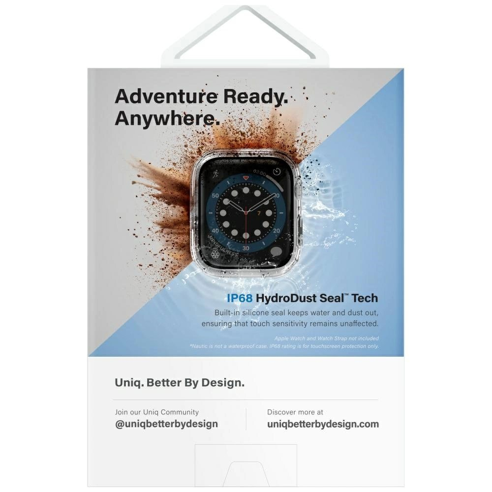 Apple Watch 46mm Uniq Nautic dėklas - skaidrus 7