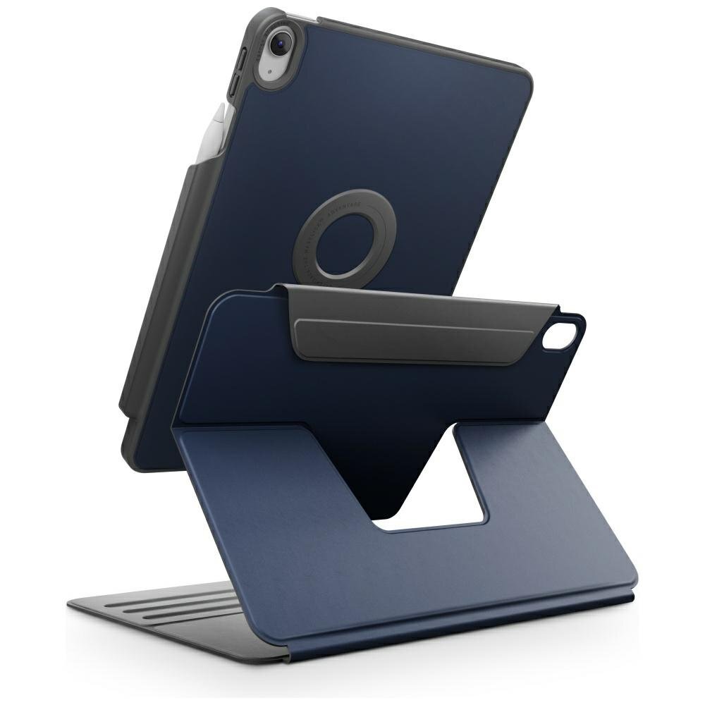 iPad 11” 2025 / iPad 10.9” 2022 dėklas Uniq Rovus Snapmount Magnetic 360 – tamsiai mėlynas iPad 11” 2025 / iPad 10.9” 2022 dėklas Uniq Rovus Snapmount Magnetic 360 – tamsiai mėlynas