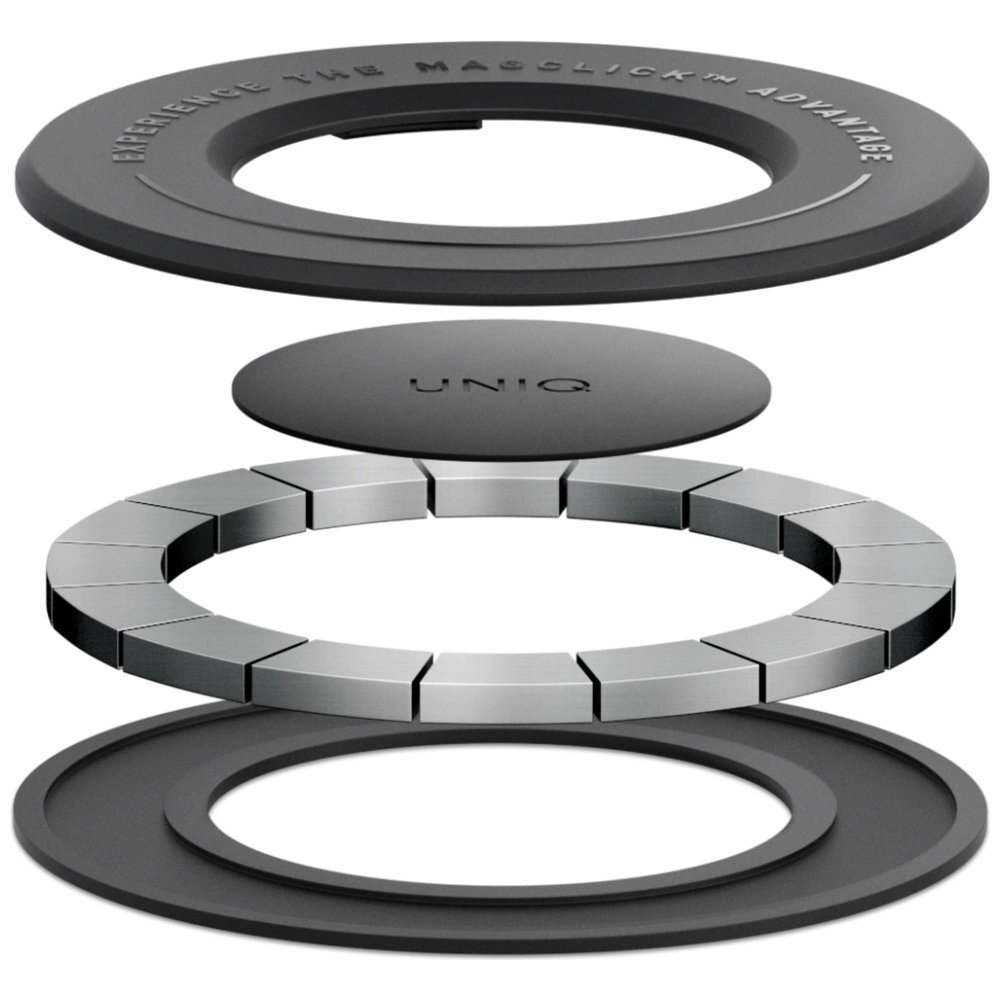 Magnetinis laikiklis Uniq SnapMount lipnus – juodas 2