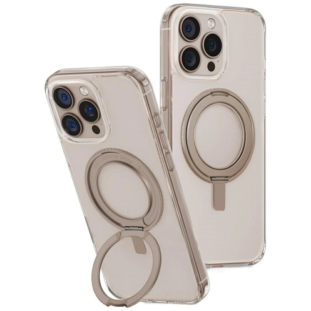 Uniq Swivix 360 Rotating su atrama Dėklas skirtas iPhone 16 Pro Max - Auksinis Uniq Swivix 360 Rotating su atrama Dėklas skirtas iPhone 16 Pro Max - Auksinis