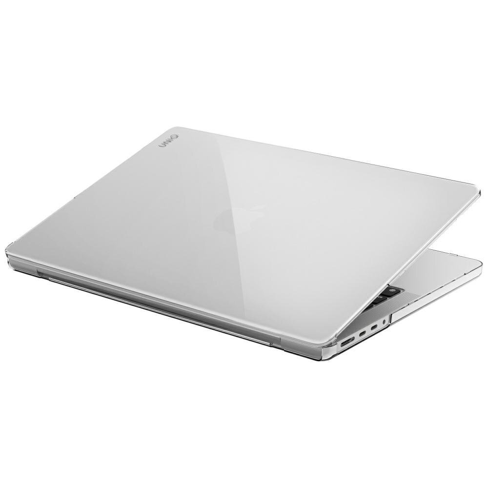 MacBook Pro 14" M1–M4 (2021–2024) dėklas Uniq Vero – skaidrus