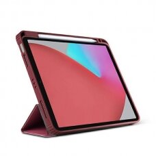 Atverčiamas dėklas UNIQ Moven iPad 10.2 (2020) maroon / burgundiška spalva