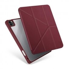 Atverčiamas dėklas UNIQ Moven iPad 10.2 (2020) maroon / burgundiška spalva NDRX65