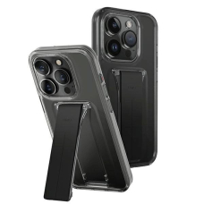 Uniq Dėklas Heldro Mount su stoveliu iPhone 15 Pro Max 6.7&quot; smoke/vapor smoke