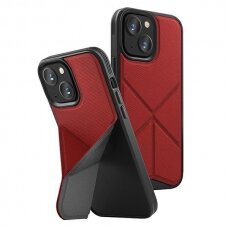 Dėklas Uniq Transforma iPhone 13 MagSafe Raudona