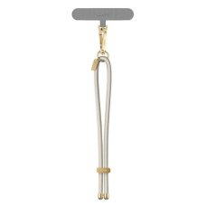 Telefono dirželis Uniq Coehl Laurel Handstrap – kreminis