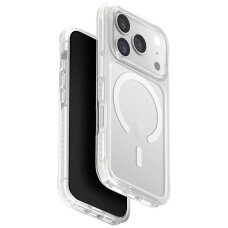 iPhone 17 Pro Uniq Combat Magclick Charging dėklas – baltas