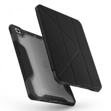 UNIQ dėklas Trexa iPad 10.2" 2021/2020/ 2019 Antimicrobial czarny/black