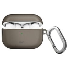 AirPods 2 Uniq Glase dėklas – pusiau skaidrus