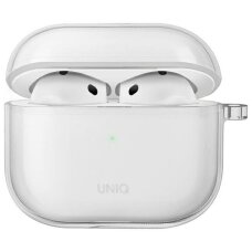 AirPods 4 Uniq Glase dėklas – skaidrus