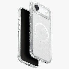 iPhone 17 Air dėklas Uniq LifePro Xtreme Magclick Charging – permatomas su blizgučiais