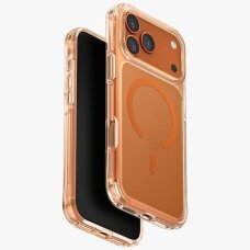 iPhone 17 Pro Max Uniq LifePro Xtreme MagClick Charging dėklas – oranžinis iPhone 17 Pro Max Uniq LifePro Xtreme MagClick Charging dėklas – oranžinis