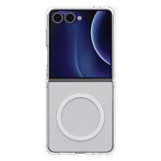 Samsung Galaxy Z Flip 7 dėklas Uniq LifePro Xtreme Magclick Charging – skaidrus