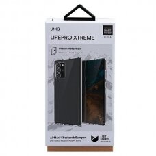 Uniq Lifepro Xtreme Protective Case skirta Samsung Galaxy Note 20 Ultra Transparent
