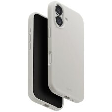 iPhone 17 dėklas Uniq Lino, Magclick Charging – pilkas