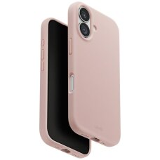 iPhone 17 dėklas Uniq Lino Magclick Charging – rožinis