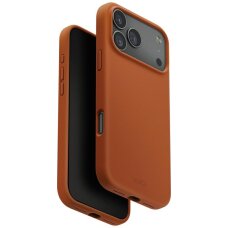 iPhone 17 Pro Max Uniq Lino Magclick įkrovimo dėklas – oranžinis