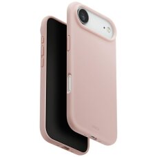 iPhone Air dėklas Uniq Lino, Magclick Charging – rožinis