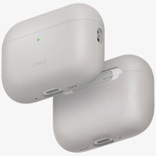 AirPods Pro Uniq Lino Silicone dėklas – smėlinis