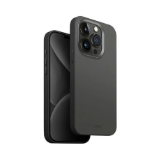 Uniq Lyden DS iPhone 15 Pro Max 6.7" Magclick Charging Dėklas grey-Juodas/charcoal grey-Juodas
