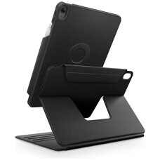 iPad Air 11” 2024 / 2025 / iPad Air 10.9” 2020 / 2022 dėklas Uniq Rovus Snapmount Magnetic 360 – juodas