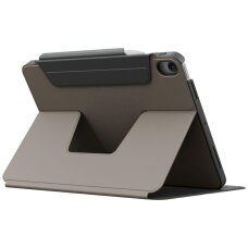 iPad Air 13” 2024 / 2025 dėklas Uniq Rovus Snapmount Magnetic 360 – pilkas