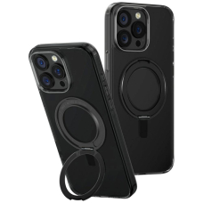 Uniq Swivix 360 Rotating su atrama Dėklas skirtas iPhone 16 Pro Max - Juodas