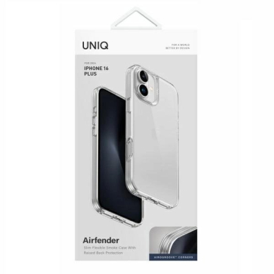 iPhone 16 Plus Uniq Air Fender dėklas - skaidrus 3