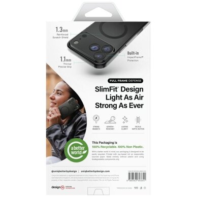 iPhone 17 Pro Uniq Airsuit MagClick Charging dėklas – skaidrus 6 iPhone 17 Pro Uniq Airsuit MagClick Charging dėklas – skaidrus 6