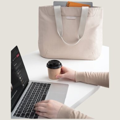 Uniq Arden Tote 16L rankinė – smėlio spalvos 2