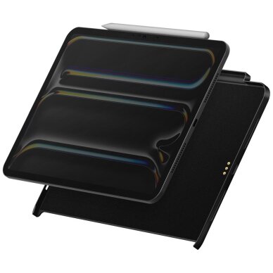 iPad Air 13" 2024 / 2025 / iPad Pro 13" 2024 dėklas Uniq Axel – juodas 2