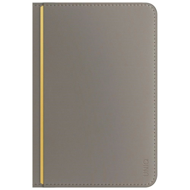Uniq Belmont RFID Blocking Passport dėklas - pilkas/geltonas 4