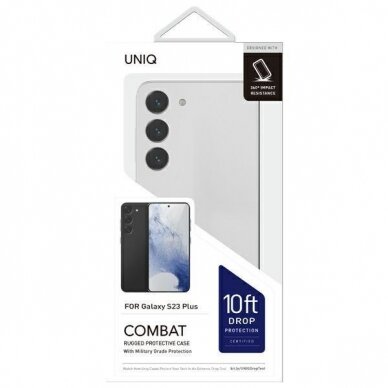 Dėklas Uniq Combat Samsung Galaxy S23 Plus S916 Juodas 3