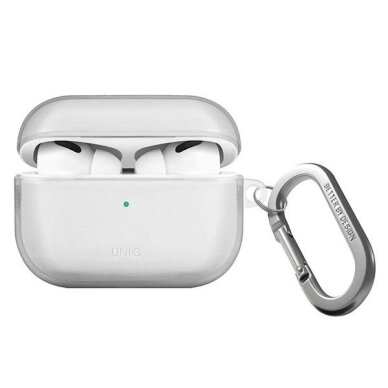 AirPods Pro 2 Uniq Glase dėklas – skaidrus blizgus 1