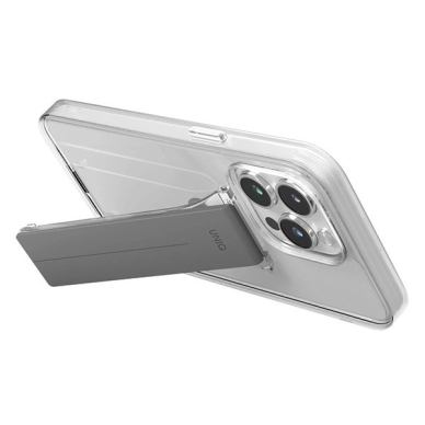 Uniq Dėklas Heldro Mount su stoveliu iPhone 15 Pro Max 6.7" Permatomas/lucent Permatomas 2 Uniq Dėklas Heldro Mount su stoveliu iPhone 15 Pro Max 6.7" Permatomas/lucent Permatomas 2
