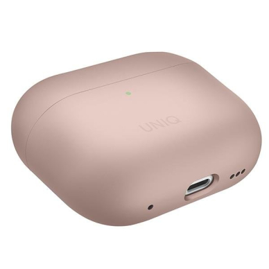 Dėklas ausinėms Uniq Lino AirPods Pro 2 gen Rožinis 3 Dėklas ausinėms Uniq Lino AirPods Pro 2 gen Rožinis 3