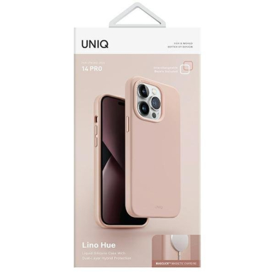 Dėklas Uniq case Lino Hue iPhone 14 Pro Rožinis 6 Dėklas Uniq case Lino Hue iPhone 14 Pro Rožinis 6