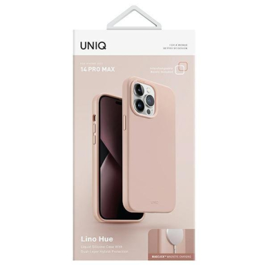 Dėklas Uniq case Lino Hue iPhone 14 Pro Max Rožinis 6 Dėklas Uniq case Lino Hue iPhone 14 Pro Max Rožinis 6