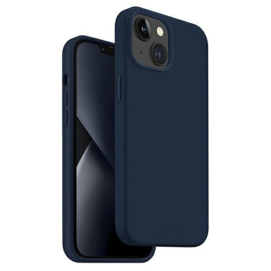 Dėklas Uniq case Lino iPhone 14 Mėlynas
