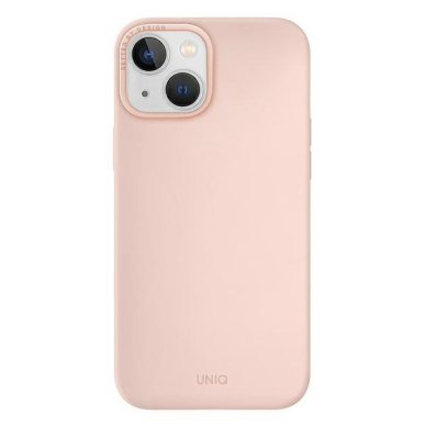 Dėklas Uniq case Lino iPhone 14 Rožinis 1