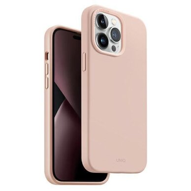 AKCIJA! Dėklas Uniq case Lino iPhone 14 Pro Rožinis AKCIJA! Dėklas Uniq case Lino iPhone 14 Pro Rožinis
