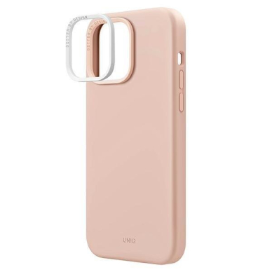 Dėklas Uniq case Lino iPhone 14 Pro Max Rožinis 2