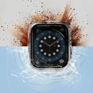 Uniq Dėklas Nautic Apple Watch Series 7/8/9 45mm Permatomas/dave Permatomas 3