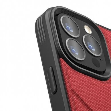 Dėklas Uniq Transforma iPhone 13 Pro / 13 MagSafe Raudonas 8